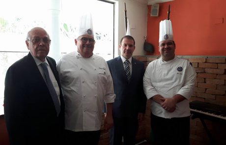 Chefs Valdeir e Klas